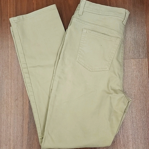 Gloria Vanderbilt stylish khaki jeans EUC Size 10 - Picture 1 of 10